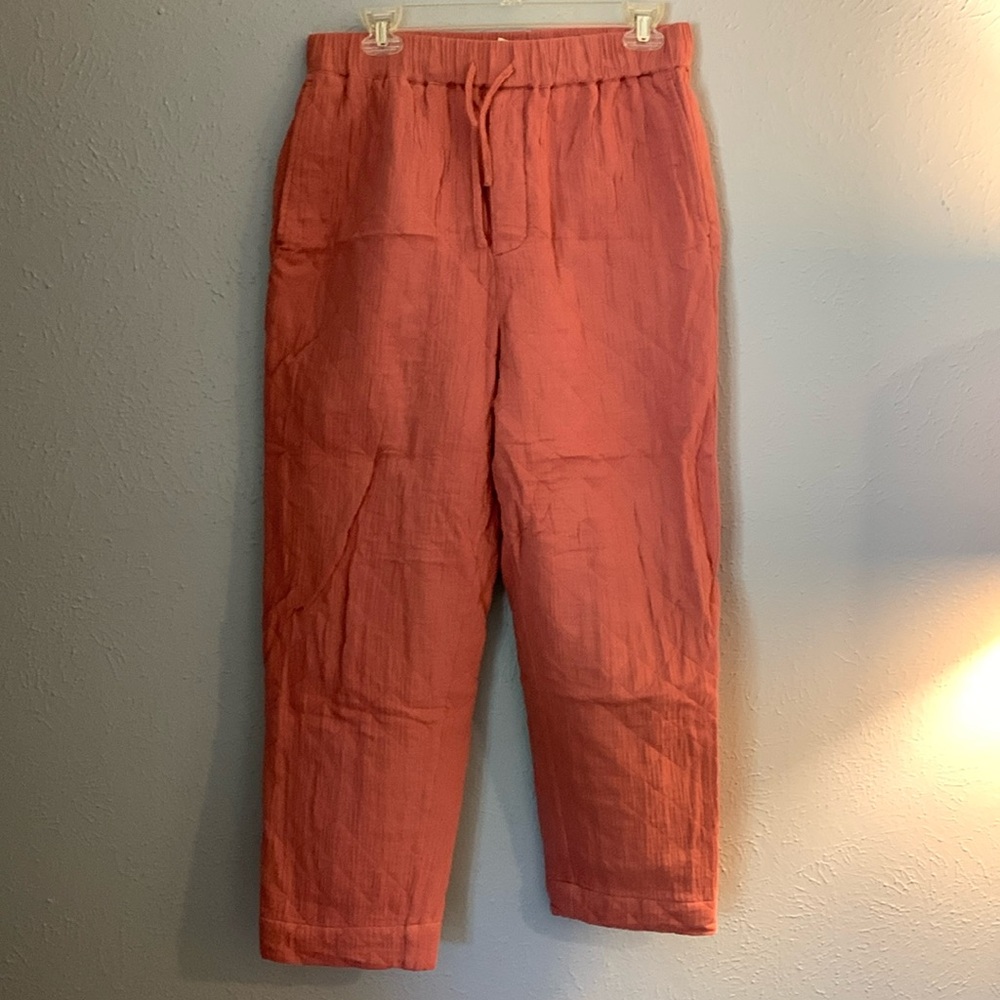 Madewell Drawstring Quilted Pants